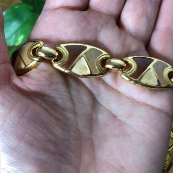 Vintage Style Enamel Necklace - Picture 3 of 6